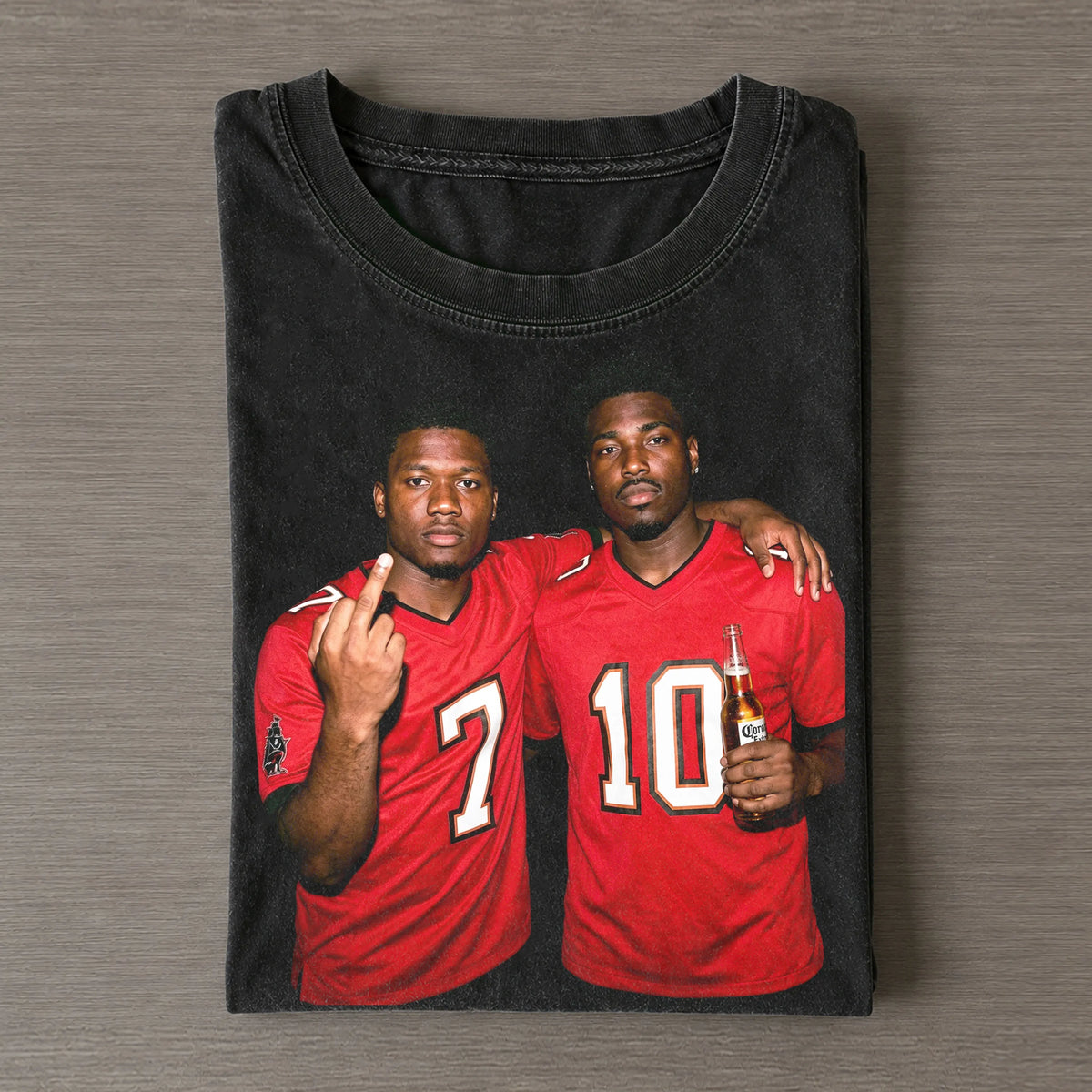 BI7 & JD10 Buccaneers Football T-shirt