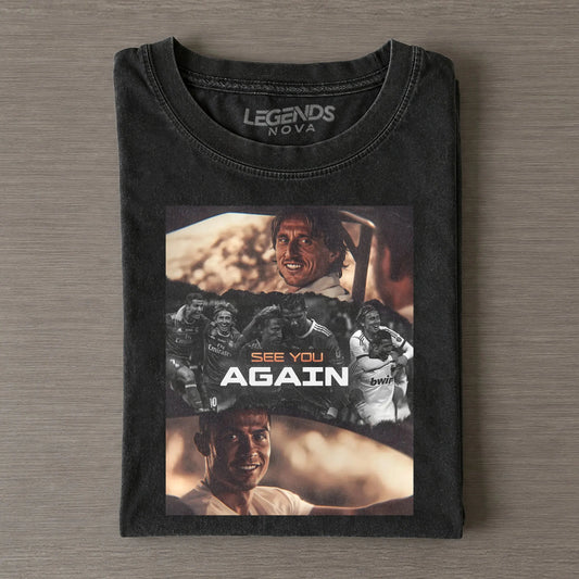 Modric & Ronaldo See You Again Tribute Tee