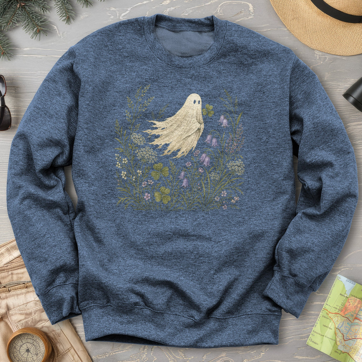 Shamrock Ghost Sweatshirt