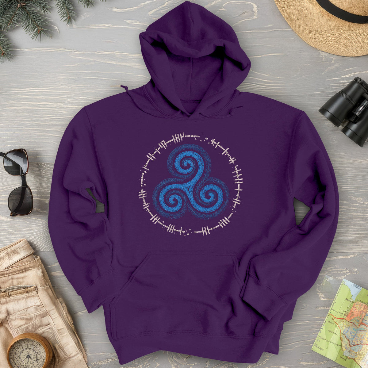 Celtic Triskele Hoodie