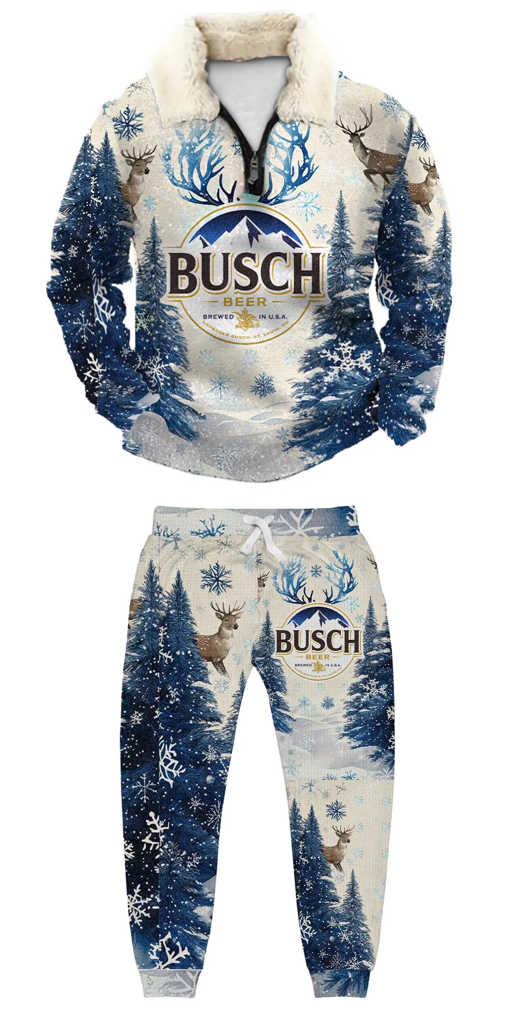 Ugly Quarter Zip Sweatshirt & Sweatpant Set af1f 96cd