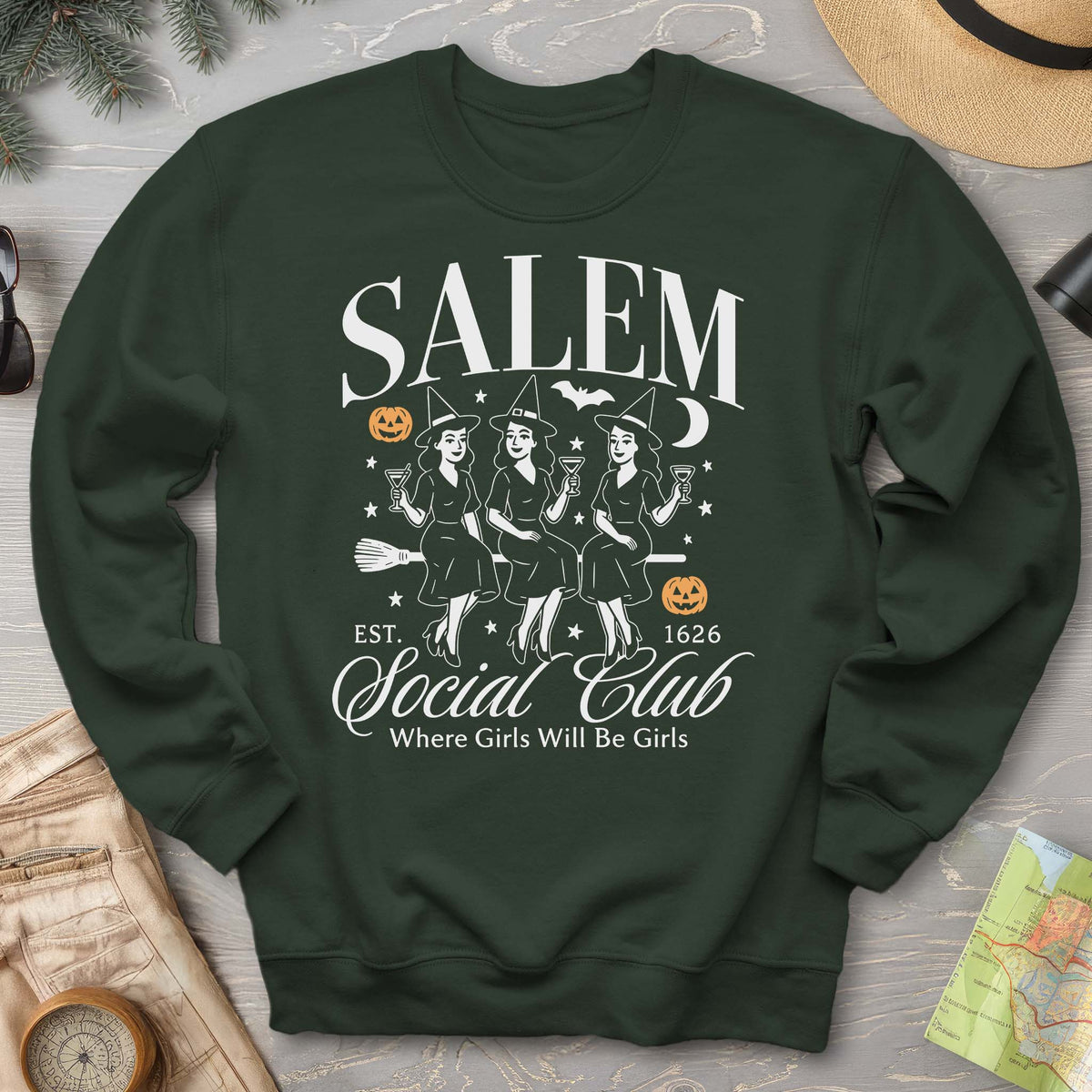 Salem Social Club Retro 50's Sweatshirt