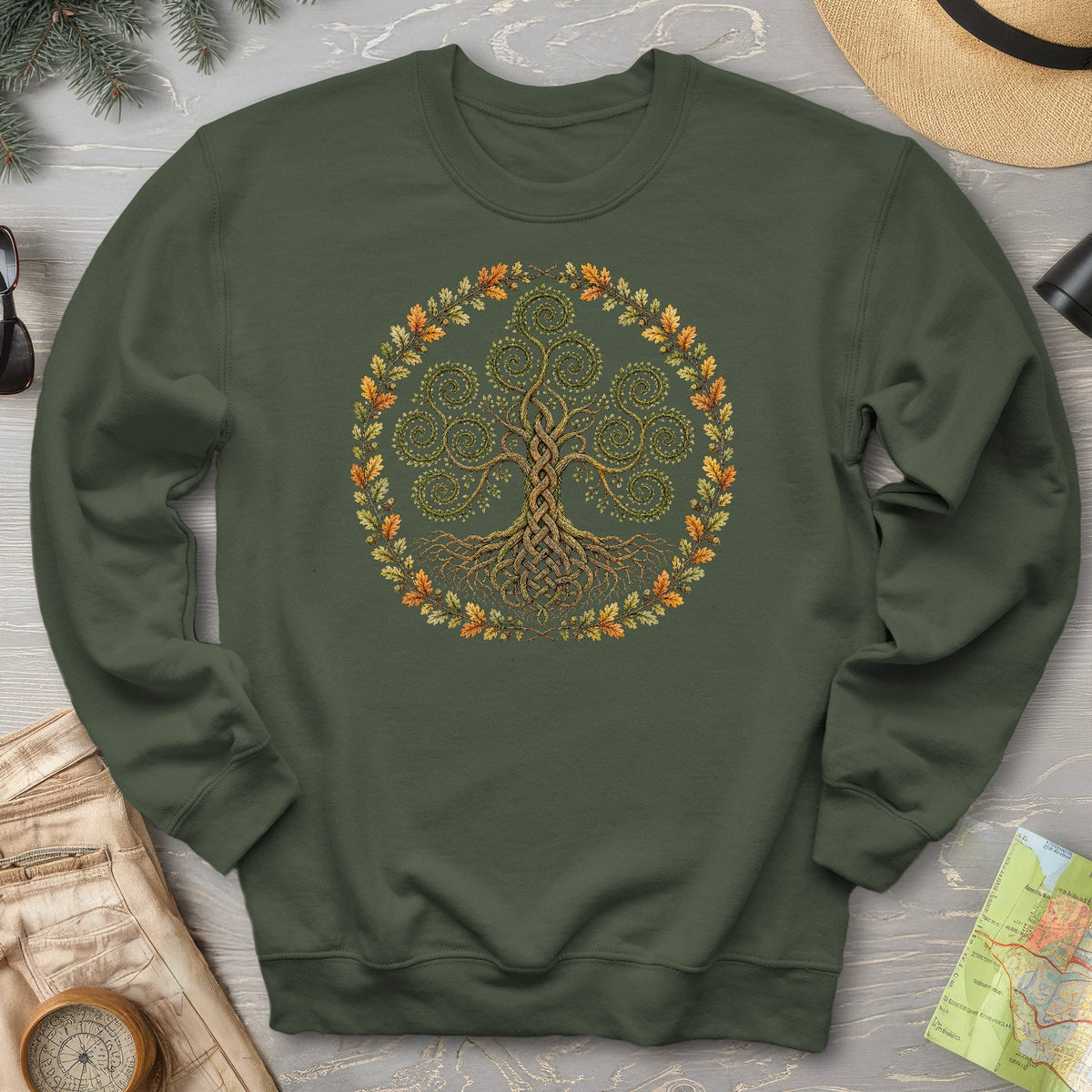 Triskele Tree Of Life Sweatshirt