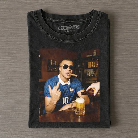 KM France Funny Vintage Tee