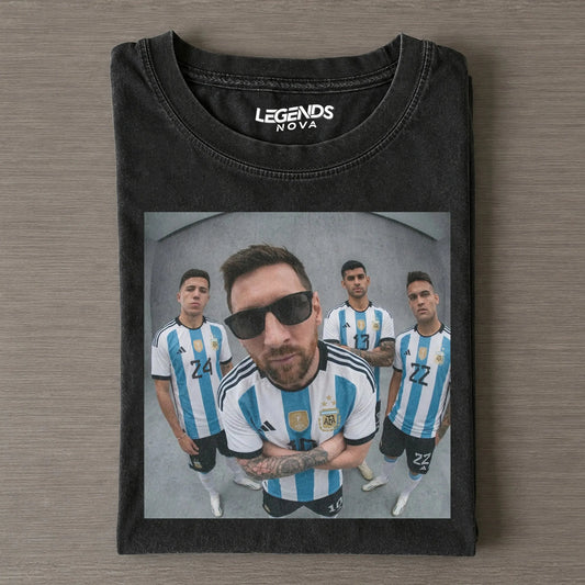 The Albiceleste Four V2 Tee