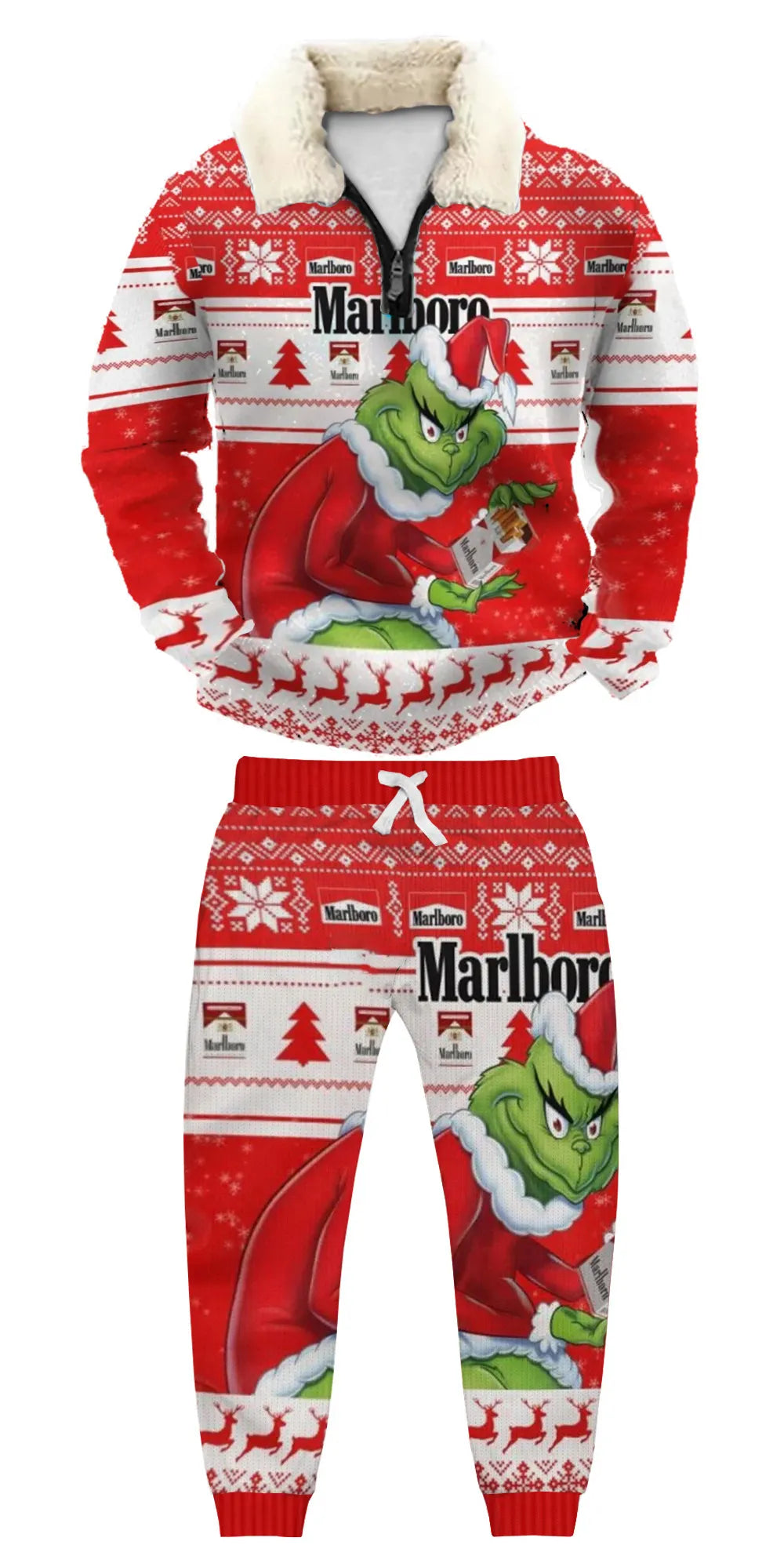 Ugly Quarter Zip Sweatshirt & Sweatpant Set af1f 57c4