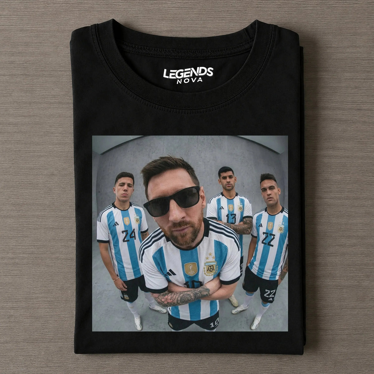 The Albiceleste Four V2 Tee