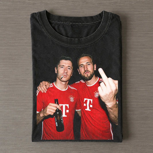 HK & Lewandowski  Bayern Soccer T-shirt