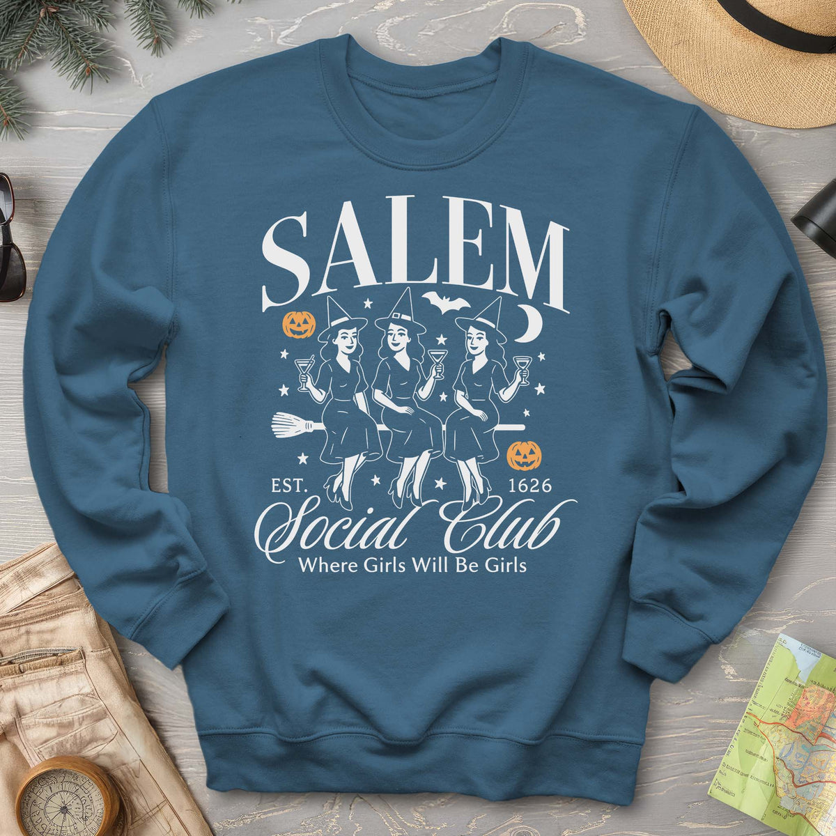 Salem Social Club Retro 50's Sweatshirt