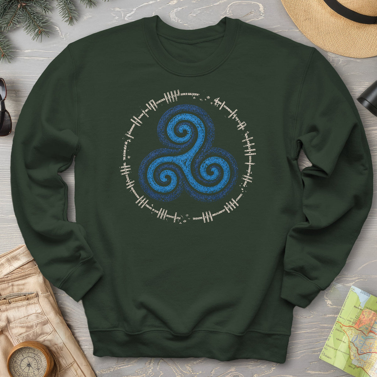 Celtic Triskele Sweatshirt