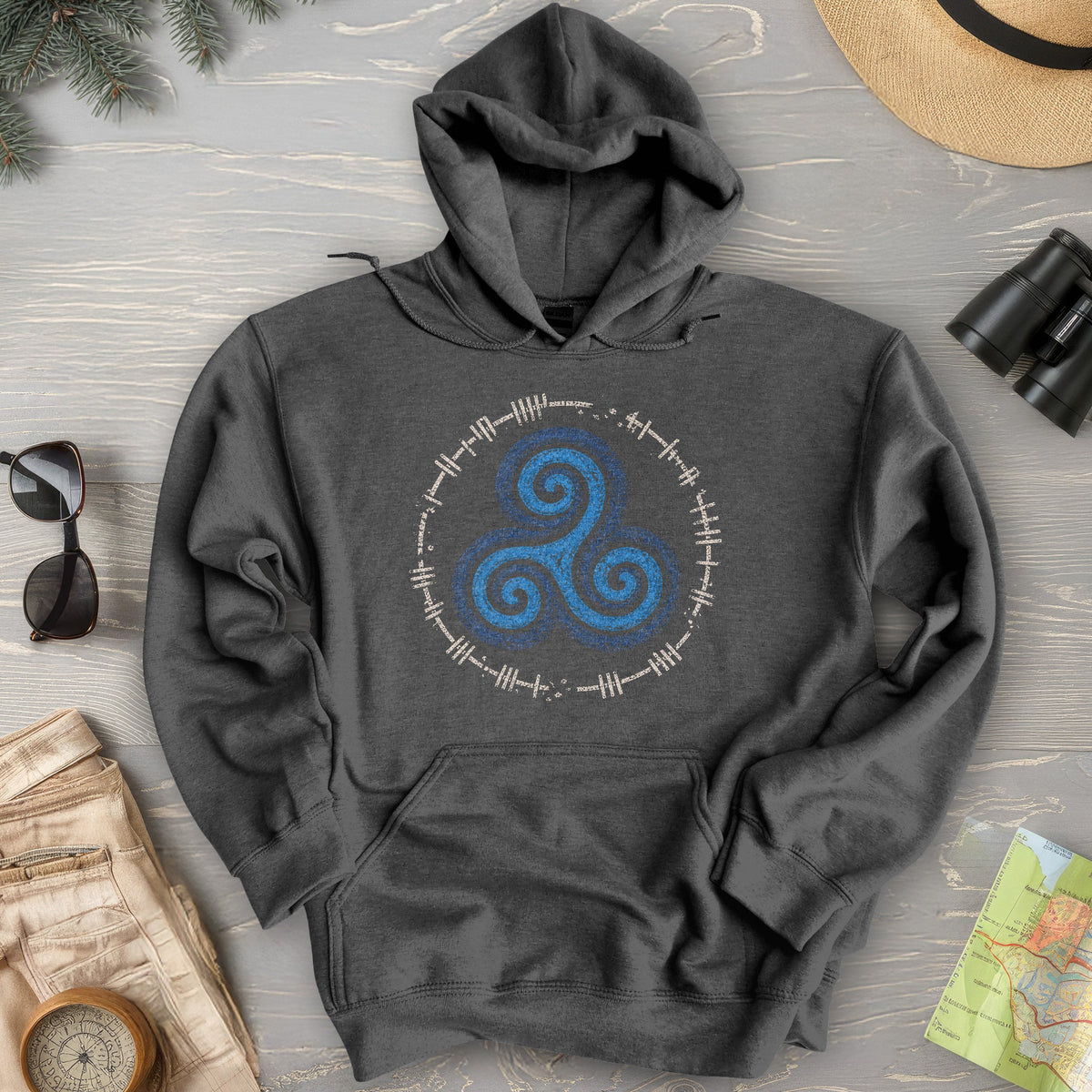 Celtic Triskele Hoodie