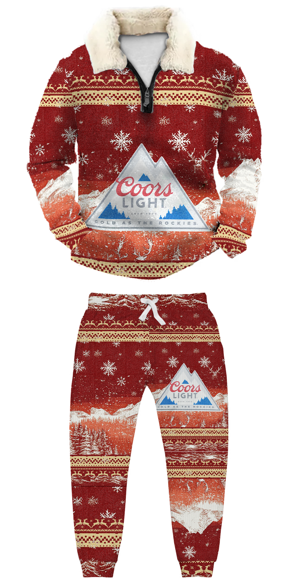 Ugly Quarter Zip Sweatshirt & Sweatpant Set af1f 46b9