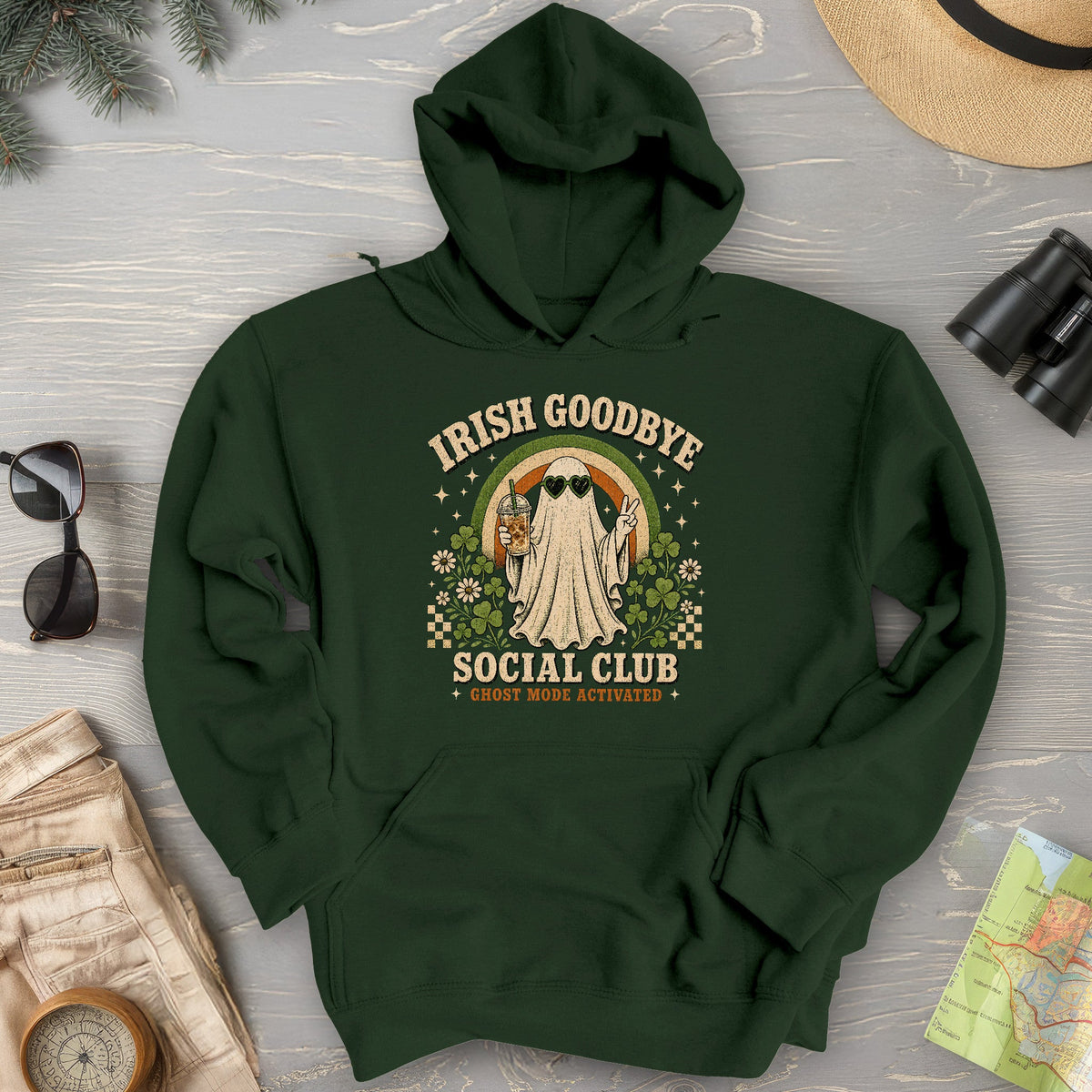 Irish Goodbye Ghost Mode Hoodie