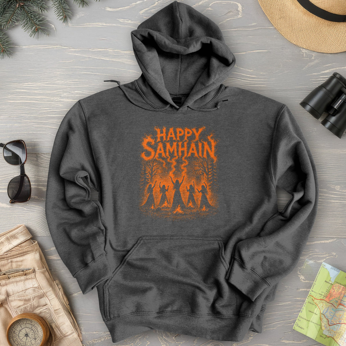 Happy Samhain Druid Hoodie