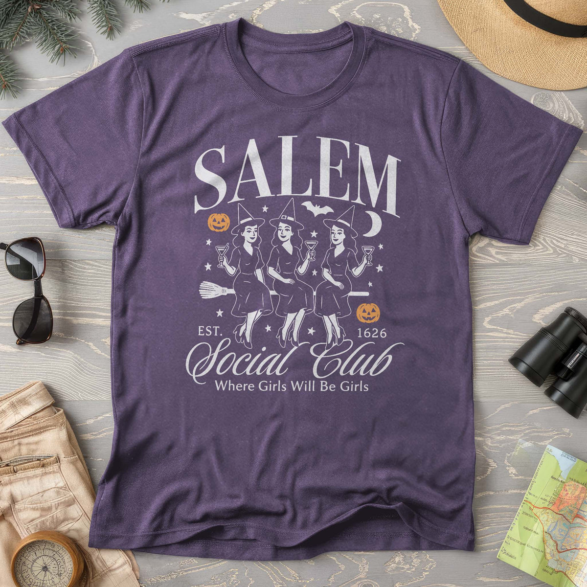 Salem Social Club Retro 50's T-Shirt