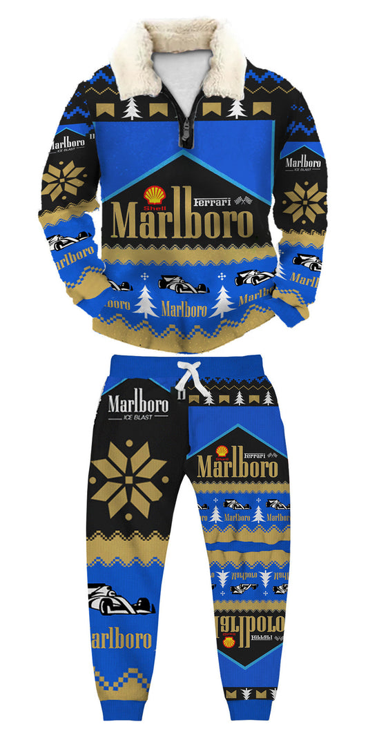Ugly Quarter Zip Sweatshirt & Sweatpant Set 63ca