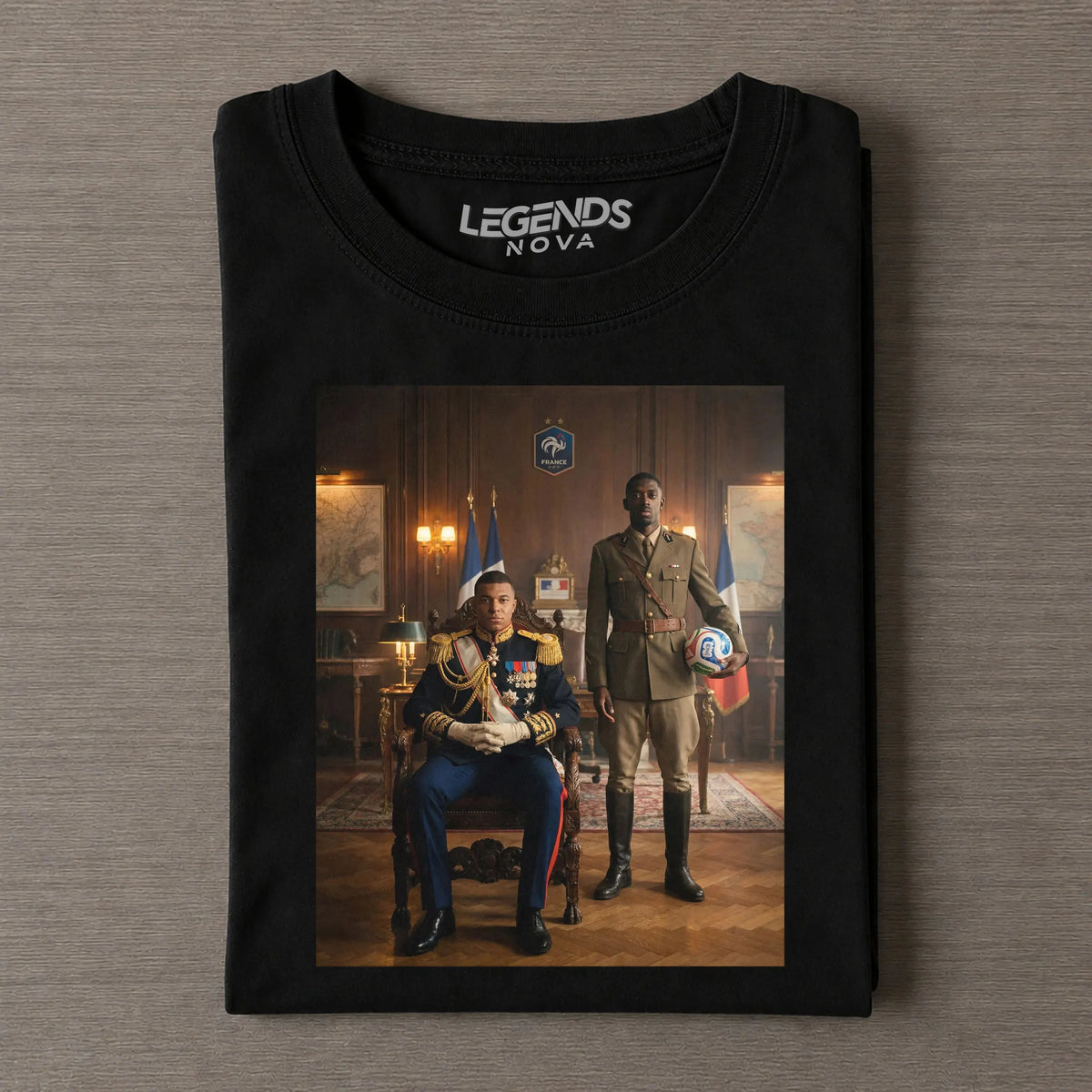 OD & KM France Tee