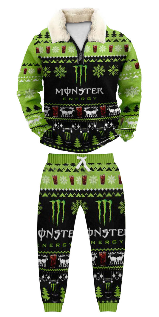 Ugly Quarter Zip Sweatshirt & Sweatpant Set af1f 4482