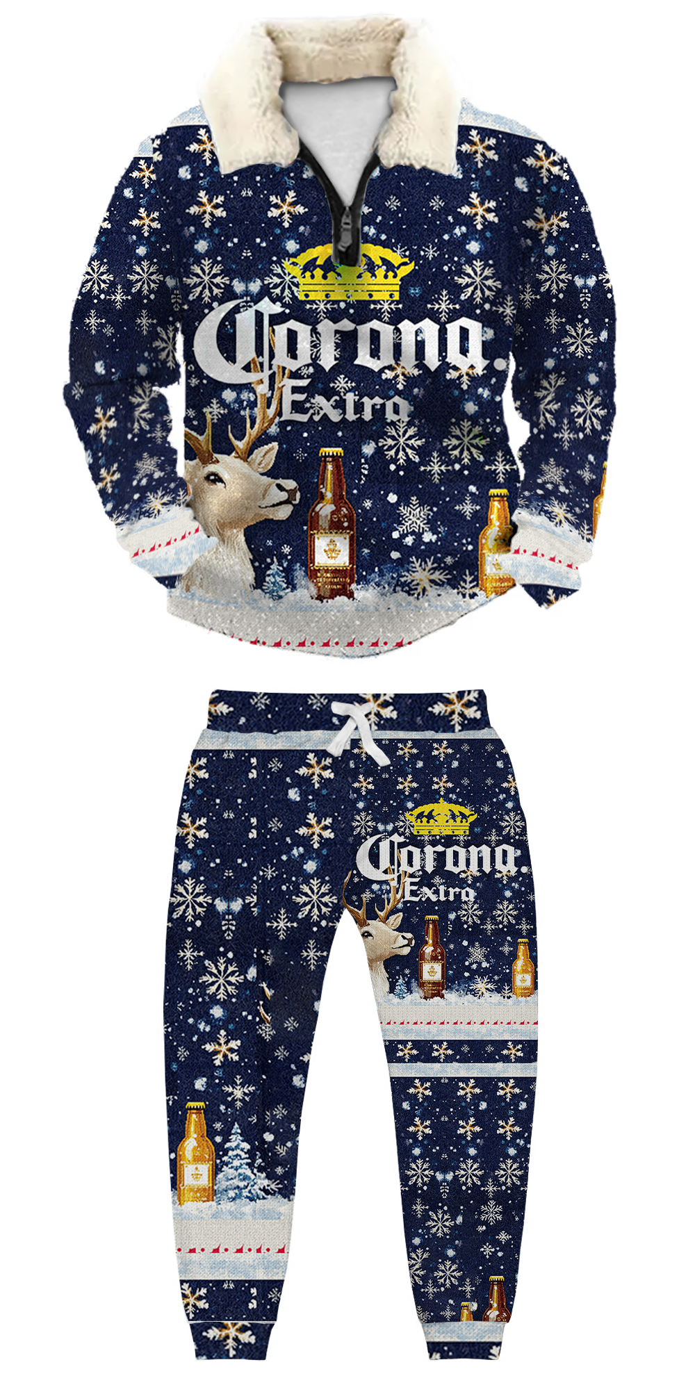 Ugly Quarter Zip Sweatshirt & Sweatpant Set af1f 7cf4