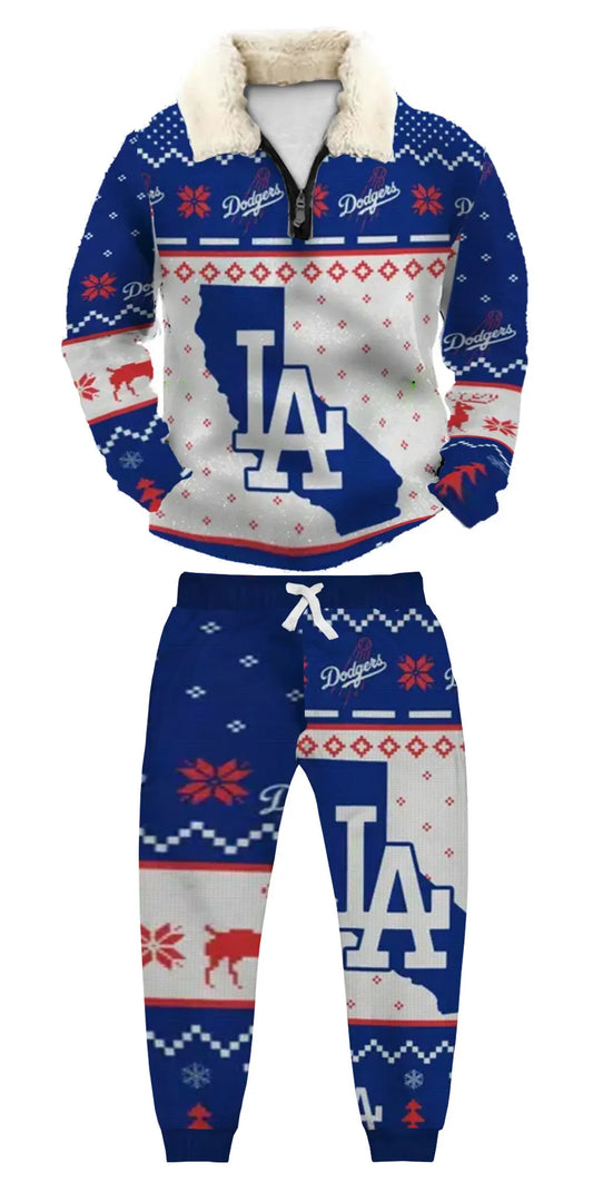 Ugly Quarter Zip Sweatshirt & Sweatpant Set 22fc