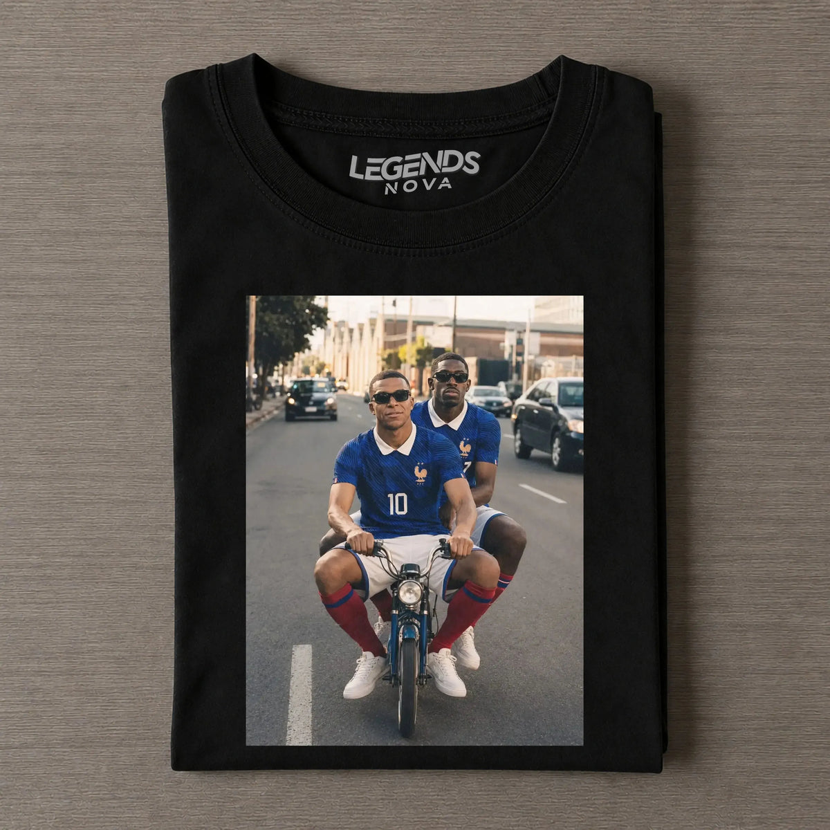 OD & KM France Tee