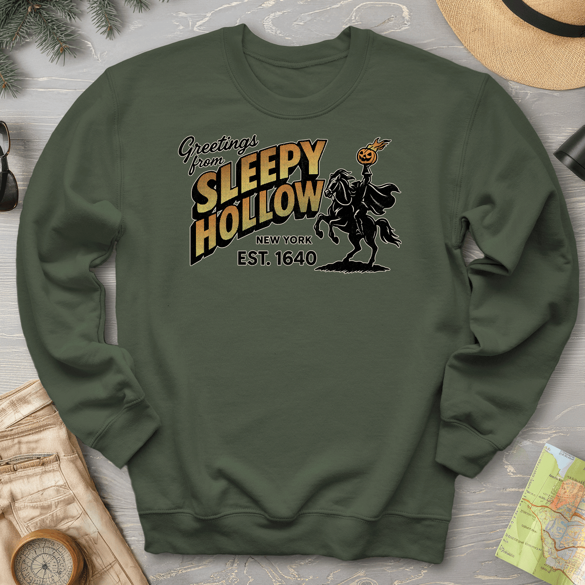 Greetings from Sleepy Hollow Sweatshirt