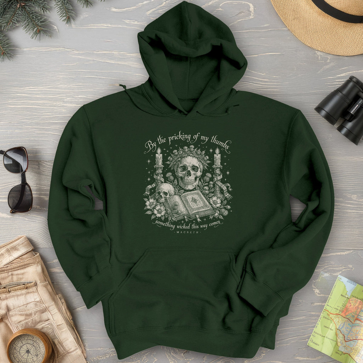 Macbeth Pricking Of My Thumbs Hoodie
