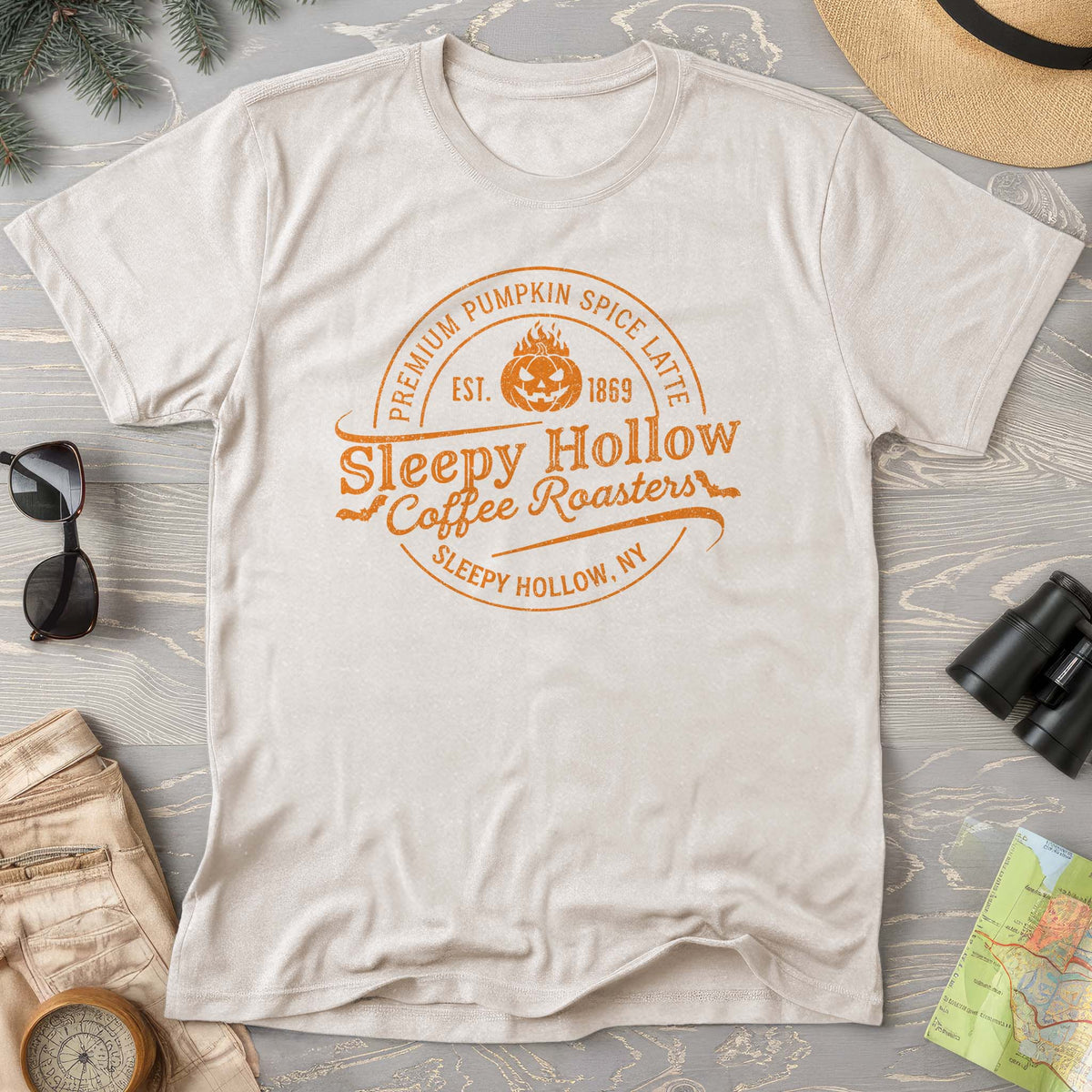 Sleepy Hollow Coffee Roasters Badge T-Shirt