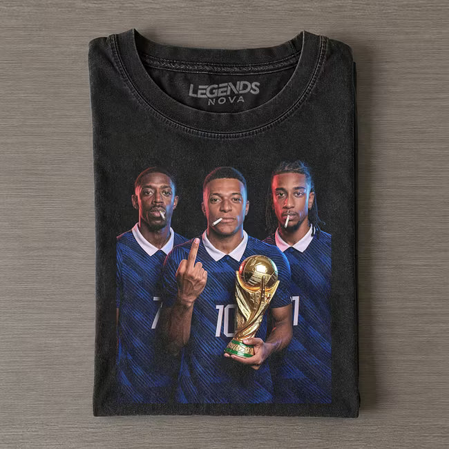 OD, KM, and MO France T-shirt