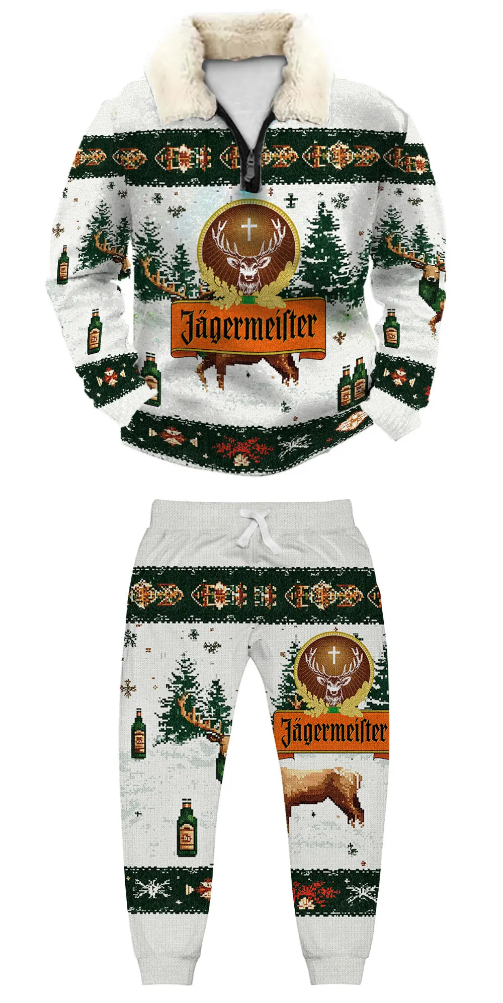 Ugly Quarter Zip Sweatshirt & Sweatpant Set af1f ebd6