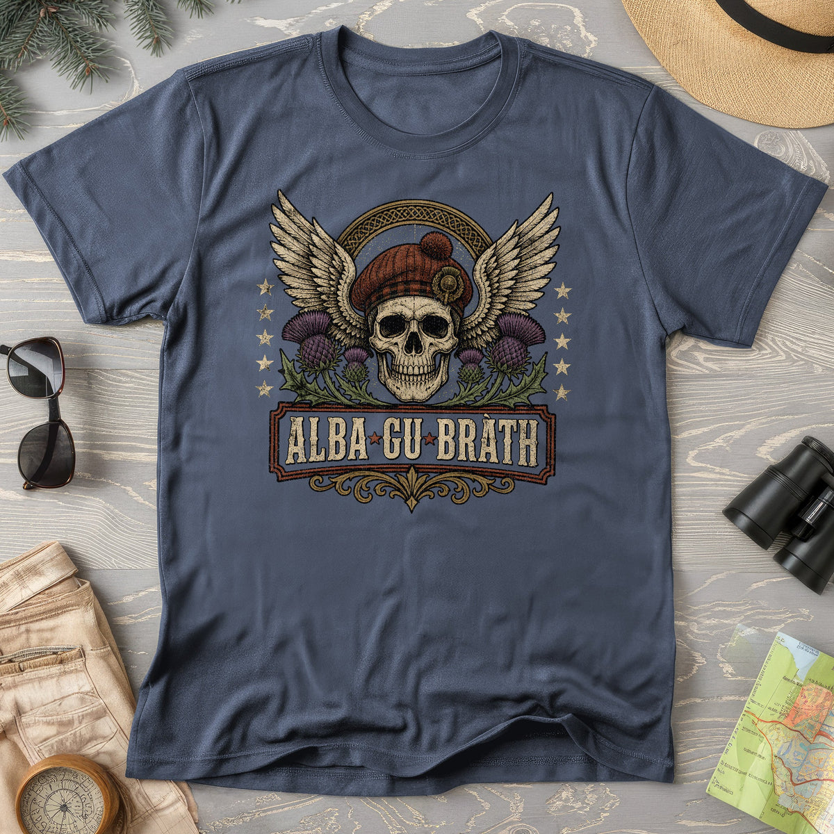 Alba Skull Thistle T-Shirt