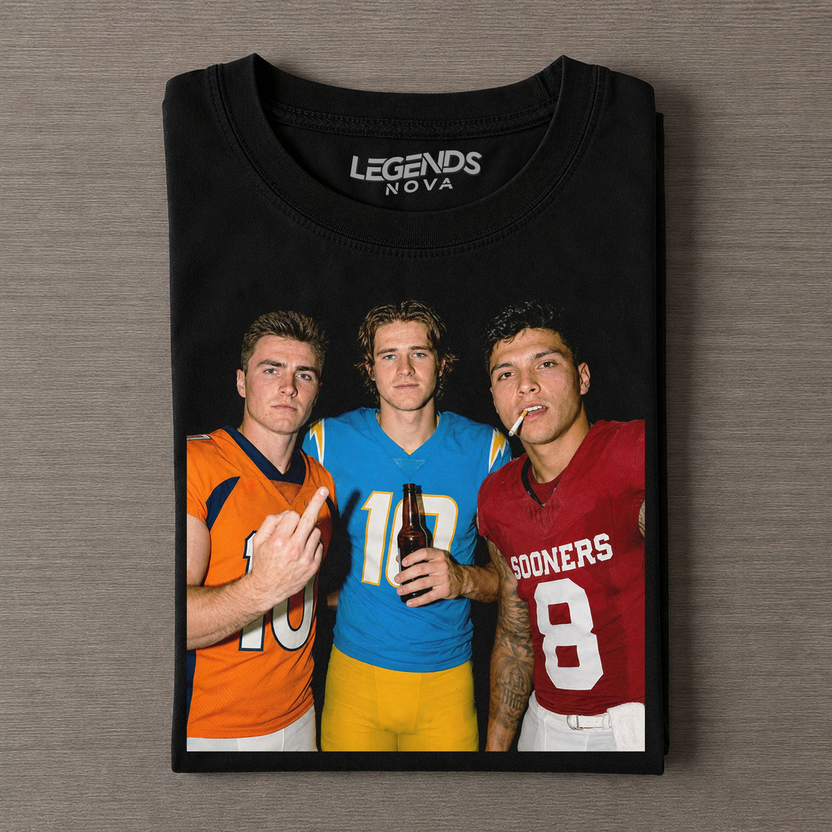 BN & JH & DG Football T-shirt