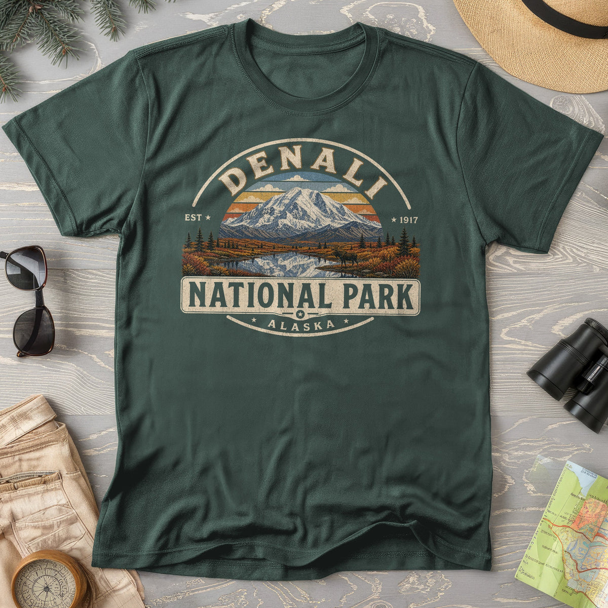 Denali Medallion T-Shirt