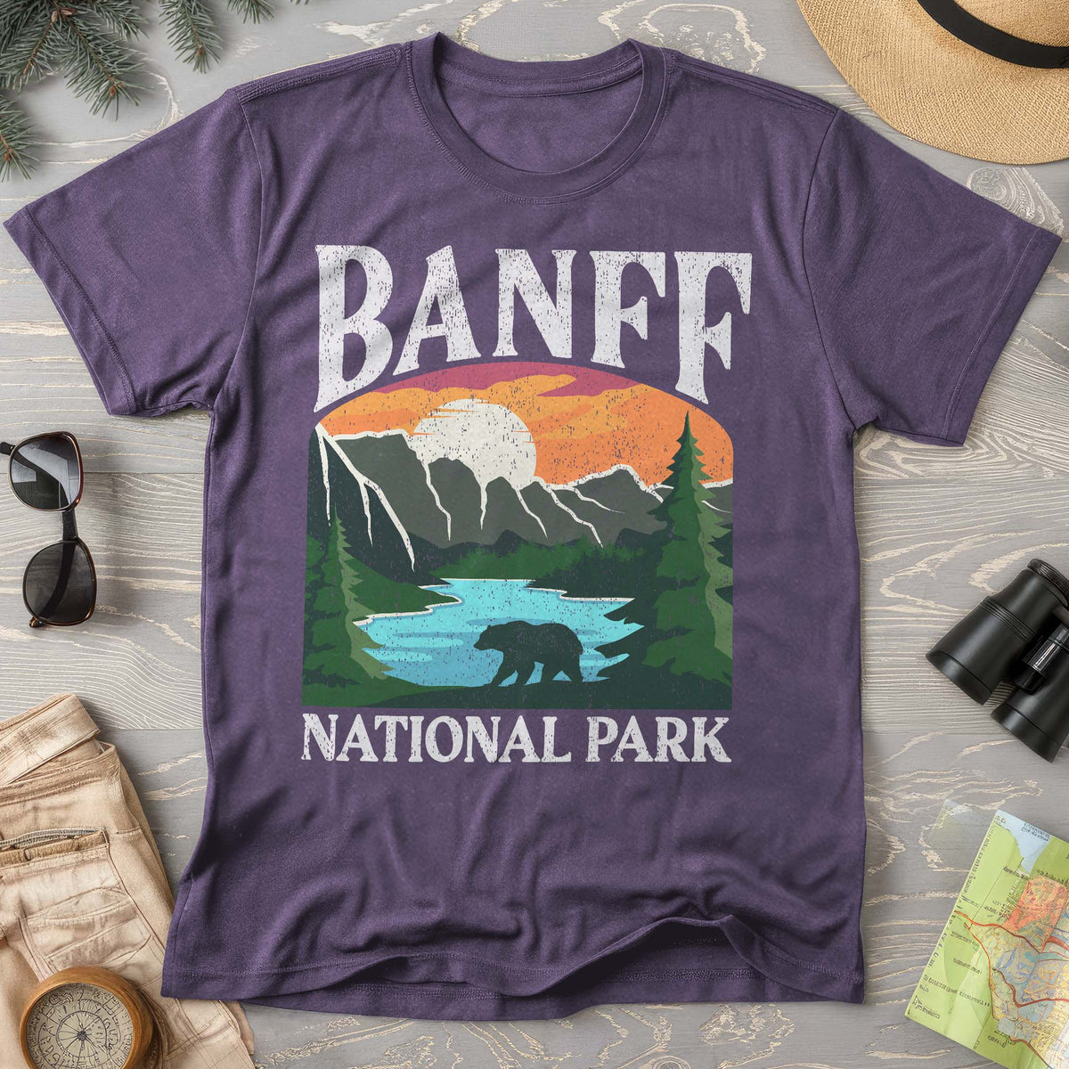 Banff National Park "Big and Bold" T-Shirt