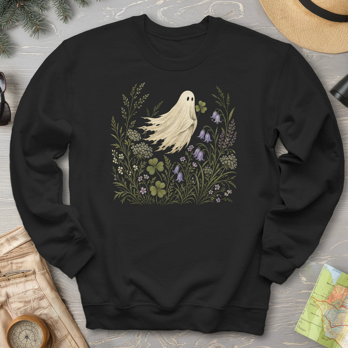 Shamrock Ghost Sweatshirt
