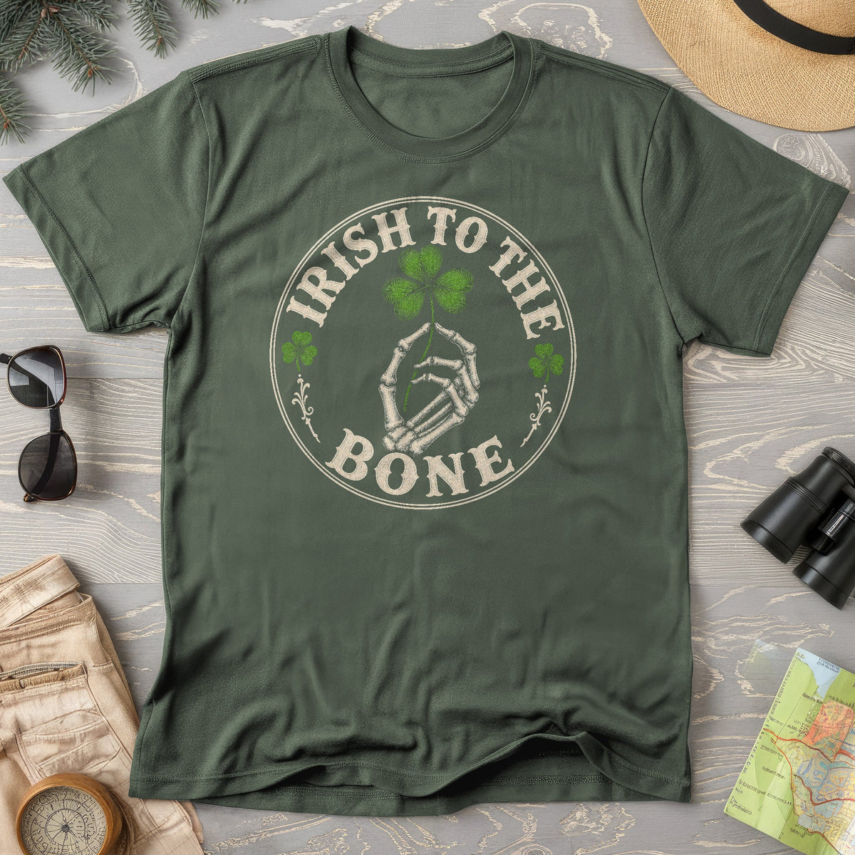 Irish Bone Hand T-Shirt