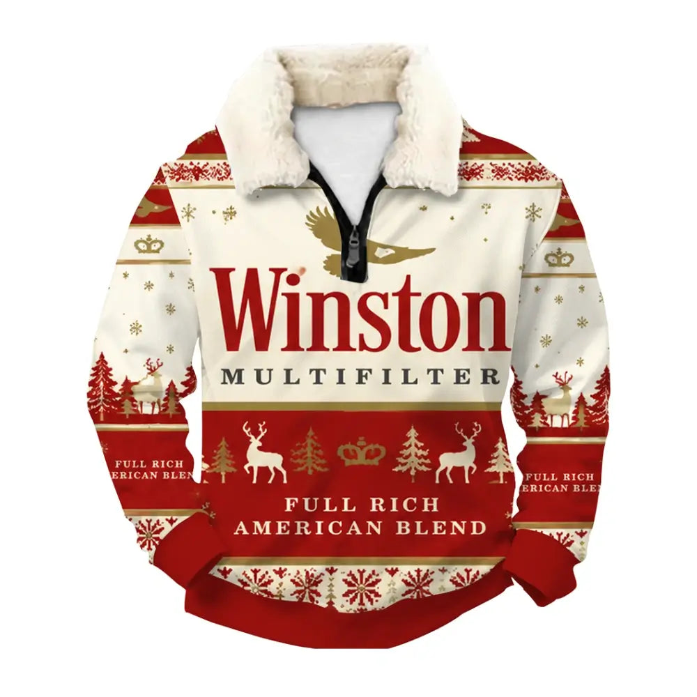 American Ugly Quarter Zip Sweatshirt & Sweatpant Set
