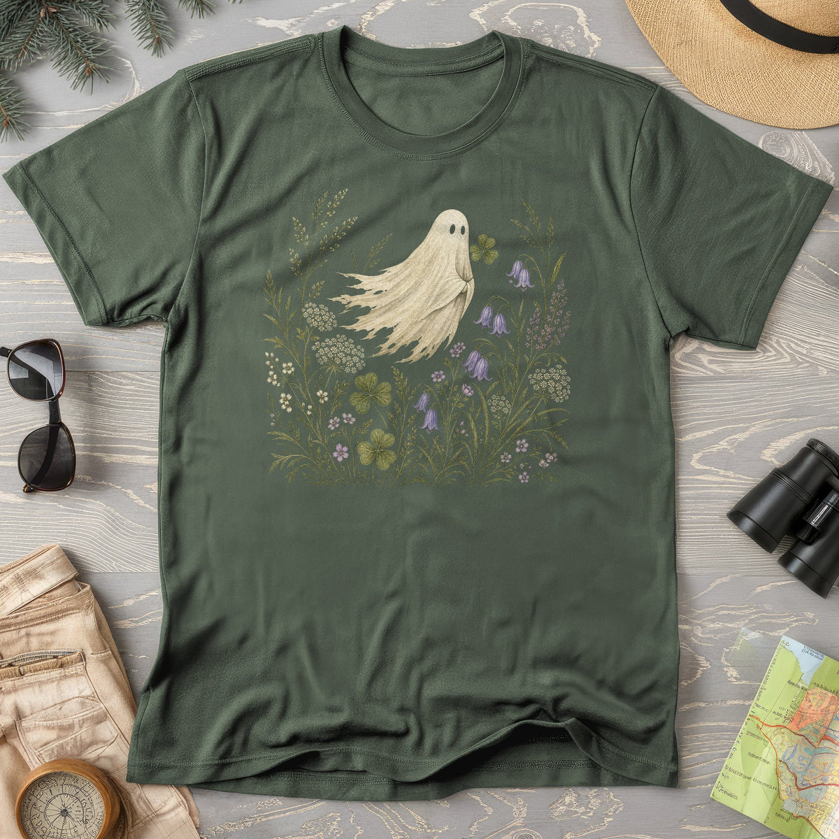 Shamrock Ghost T-Shirt