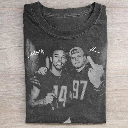 Detroit Football Retro T-Shirt