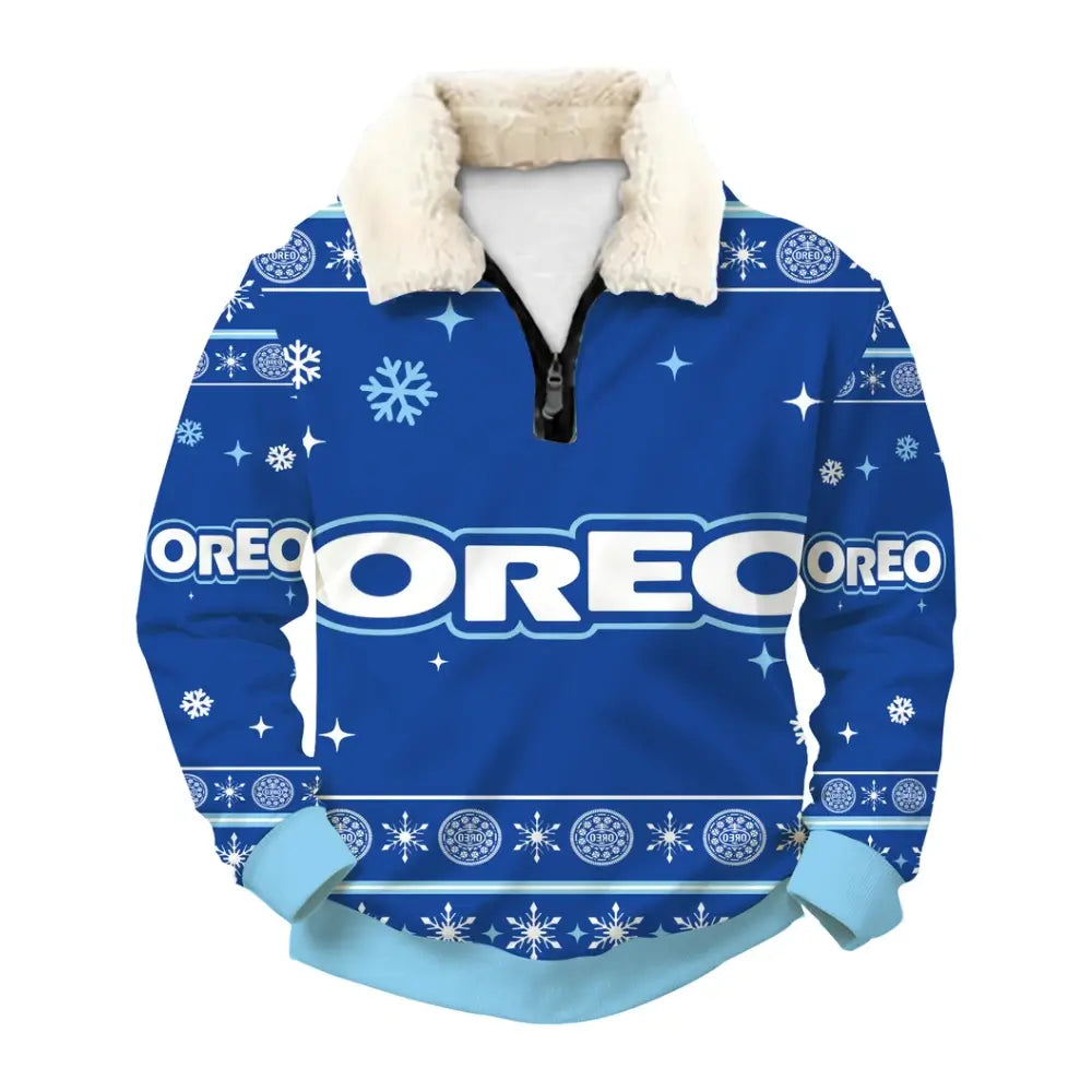 Blue Cookies Ugly Quarter Zip Sweatshirt & Sweatpant Set