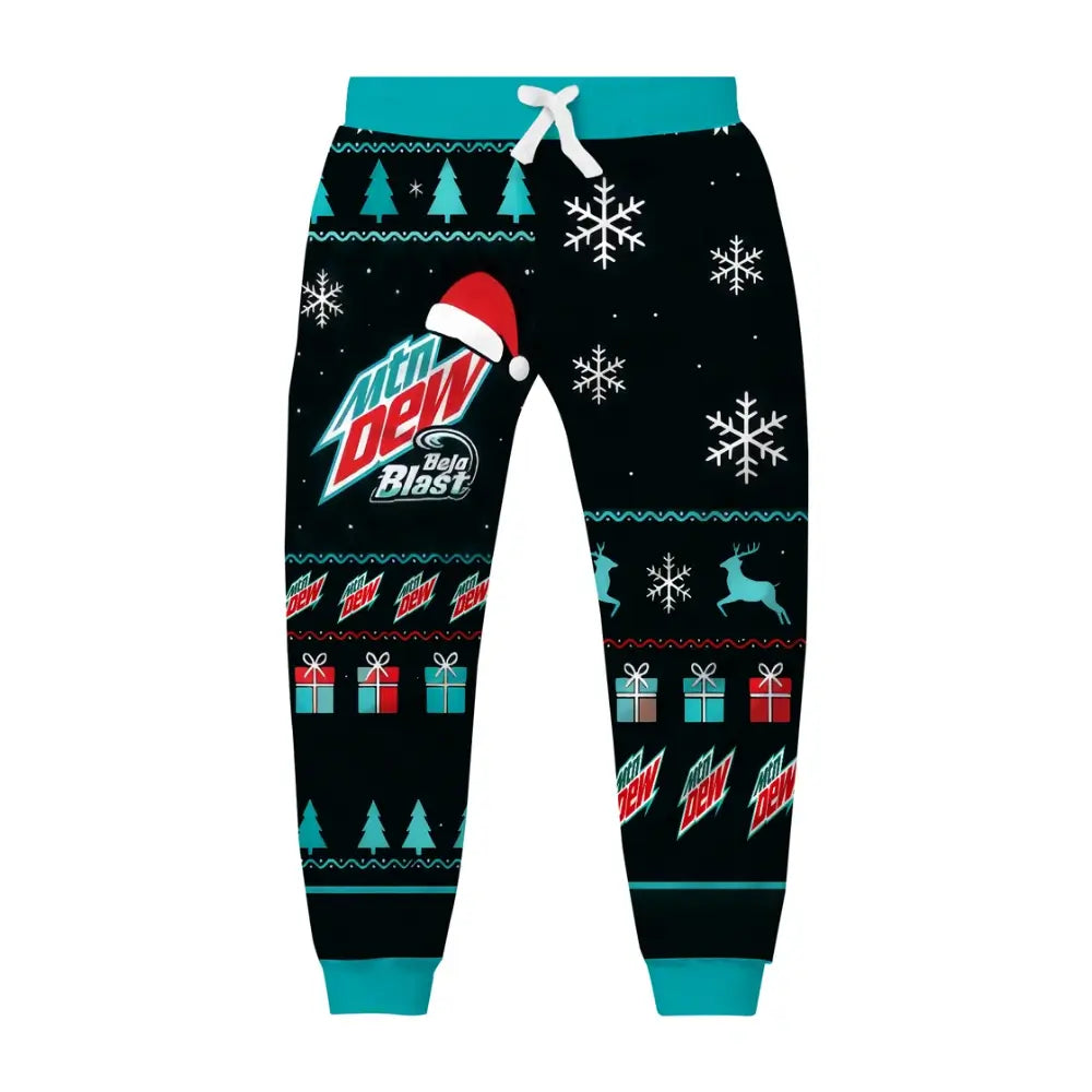Blue Rush Ugly Quarter Zip Sweatshirt & Sweatpant Set
