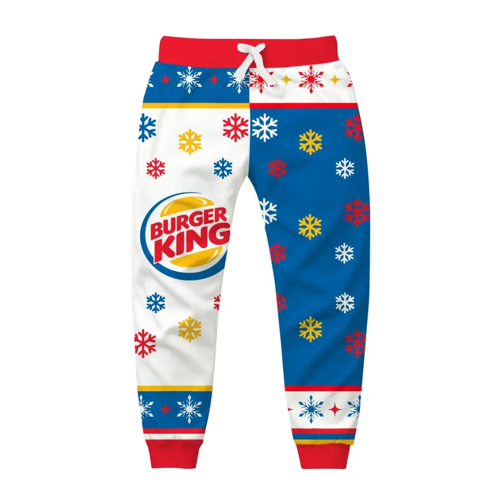 Burger Blizzard Ugly Quarter Zip Sweatshirt & Sweatpant Set