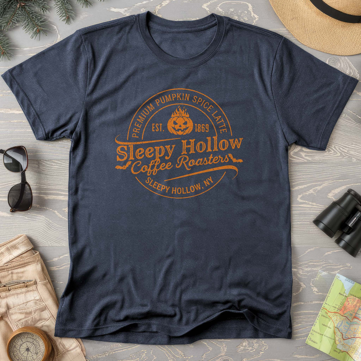 Sleepy Hollow Coffee Roasters Badge T-Shirt
