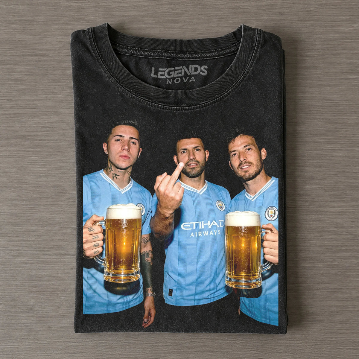 Enzo & Ag¨¹ero & DS T-shirt