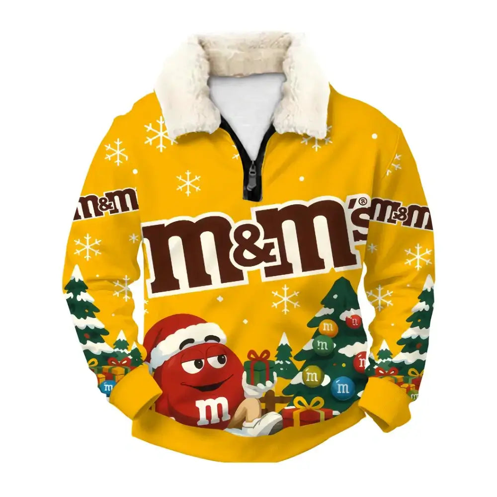 Candy Cheer Ugly Quarter Zip Sweatshirt & Sweatpant Set