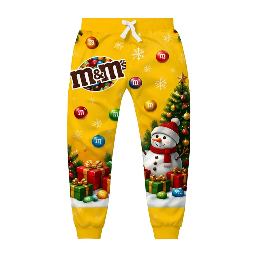 Candy Christmas Ugly Quarter Zip Sweatshirt & Sweatpant Set