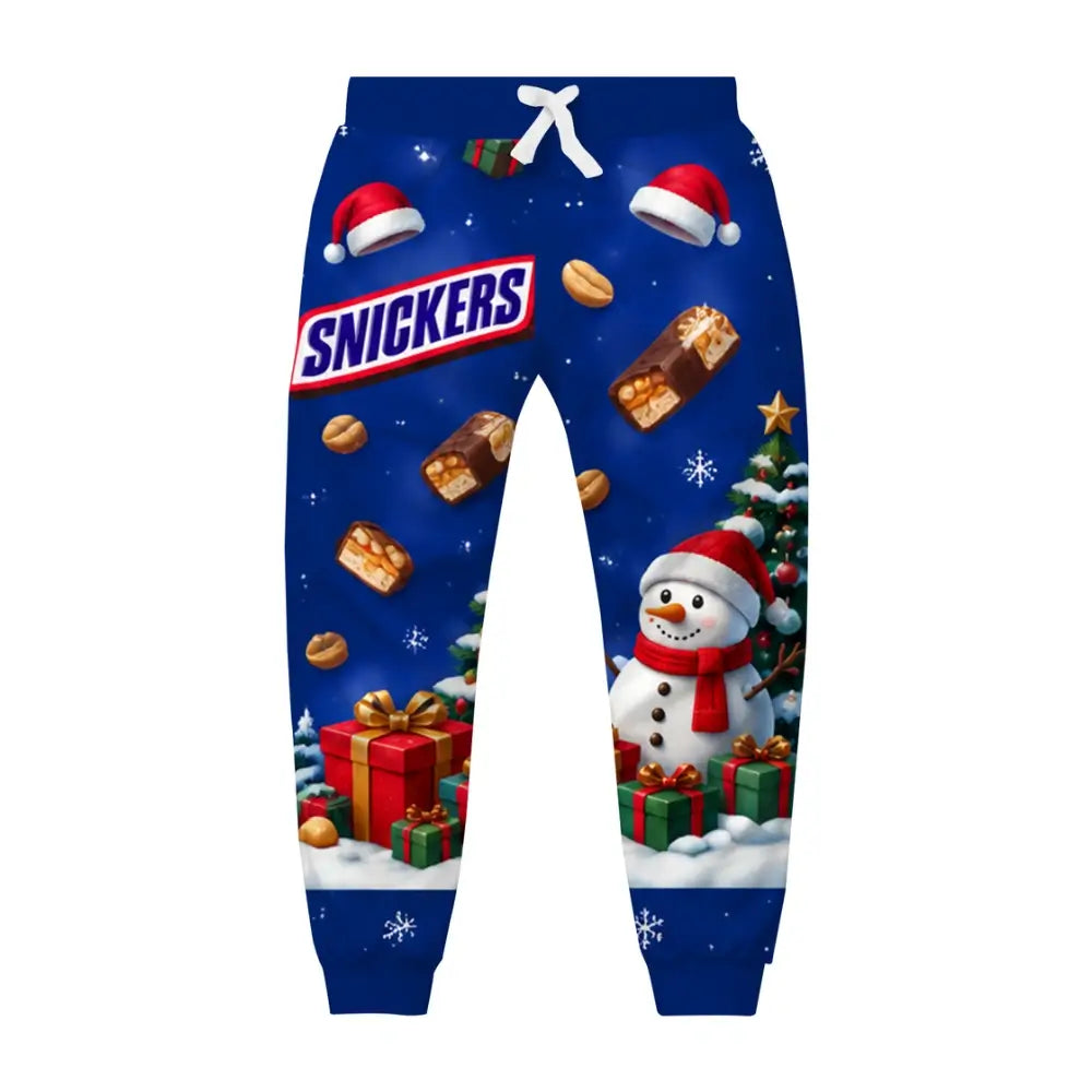 Candy Holiday Ugly Quarter Zip Sweatshirt & Sweatpant Set