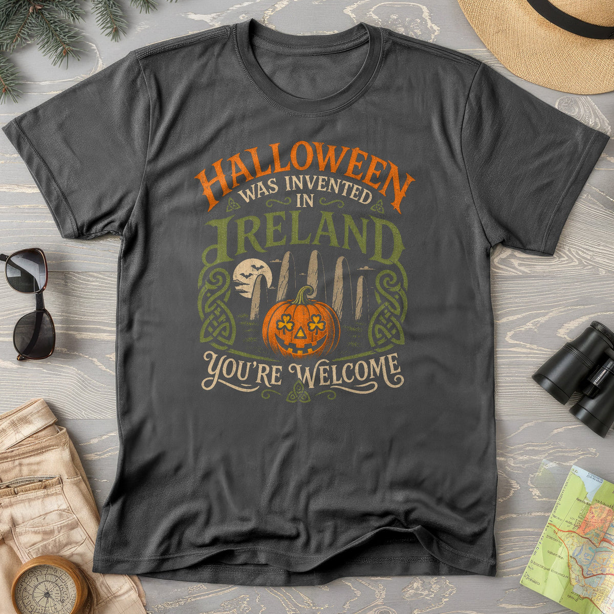 Invented In Ireland Halloween T-Shirt