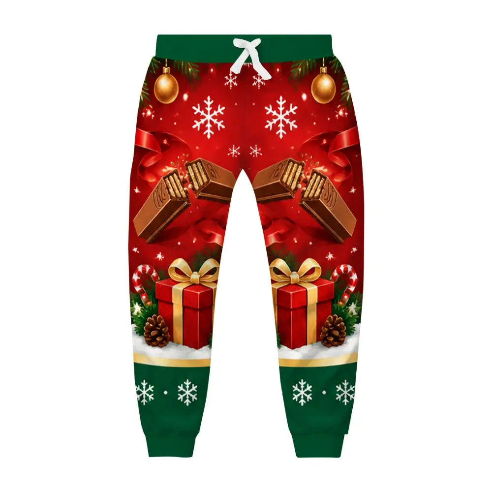 Chocolate Cheer Ugly Quarter Zip Sweatshirt & Sweatpant Set