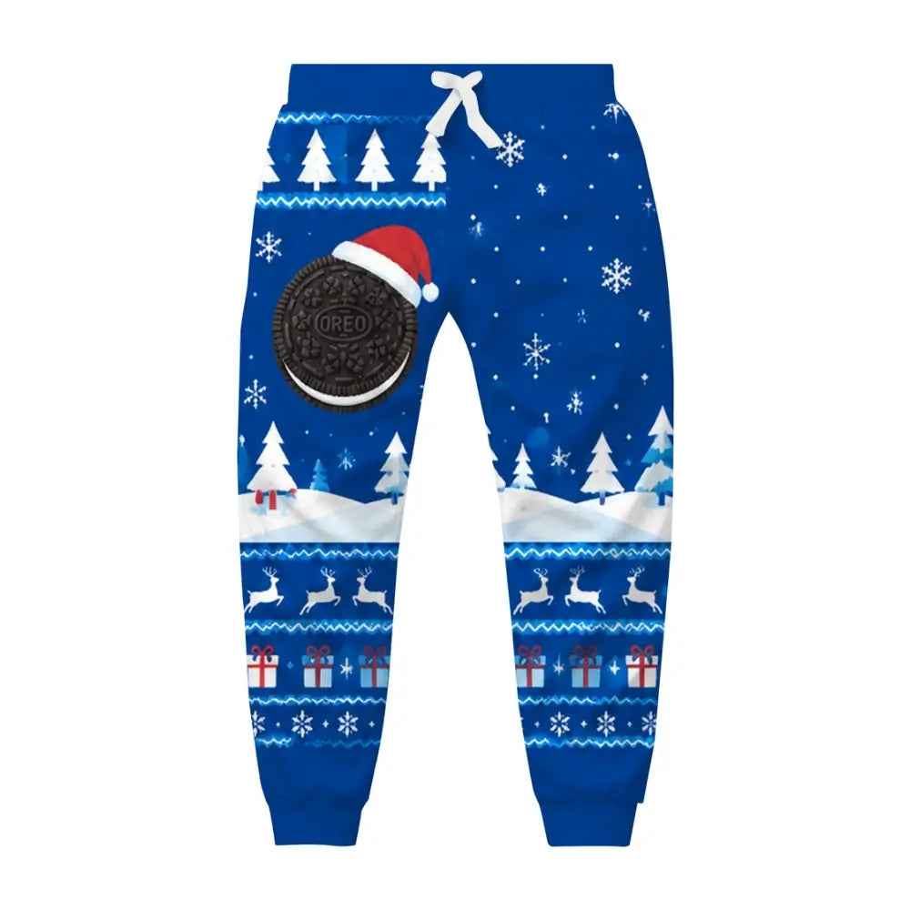 Cookie Winter Ugly Quarter Zip Sweatshirt & Sweatpant Set